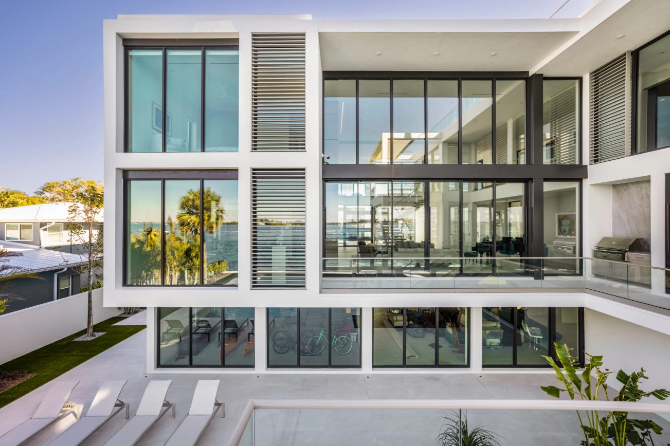 Custom architectural install